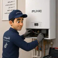 تعمیرات سرویس پکیج ابگرم کن وبخاری فقط در منزل