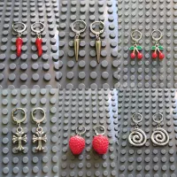 گوشواره های پینترستی کروم هارتز فلفل و....