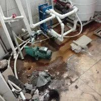 نصب رادیاتور ،پمپ آب،شیرالات