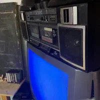 ضبط سونی دوتایی قدیمی و سالم