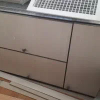 کابینت تمام MDF دست دوم با سینک و شیر آب|مصالح و تجهیزات ساختمان|ملایر, |دیوار