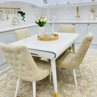 فروش میز نهار خوری چهار نفره|میز و صندلی غذاخوری|بندر کنگان, |دیوار