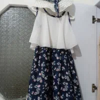 سارافون دخترانه باکلاه