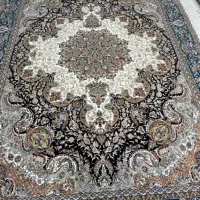 یک جفت فرش ۹ متری زمرد مشهد