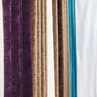 پرده اماده رنگی با تحویل فوری