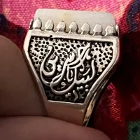 انگشتر سنگ قبر ۸۰ ساله امام حسین کلکسیونی و خاص|جواهرات|اصفهان, خواجو|دیوار