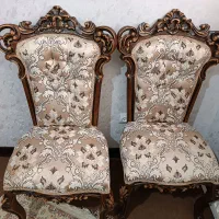 مبل میزبان تک نفره استیل منبت کاری شده