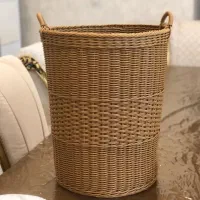 سبد حصیری با مفتول