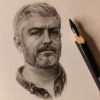 طراحی سیاه قلم
