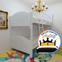 تخت خواب دو طبقه وکیوم(تختخواب ۲دوطبقه) مدل سهند