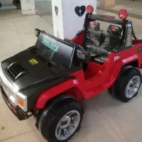 ماشین شارژی لندرور نو تمیز