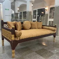 سرویس سنتی ست پنج نفره به همراه میز جلومبلی درحدنو|مبلمان خانگی و میز عسلی|تهران, بهداشت|دیوار