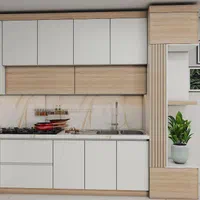 اجرای کابینت ام دی اف ملامینه فلز|مصالح و تجهیزات ساختمان|مشهد, سرافرازان|دیوار