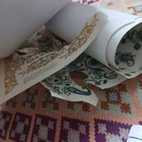 سفال خام رنگ اکرولیک و ترانسفر و آینه|صنایع دستی و سایر لوازم تزئینی|قم, شاه ابراهیم|دیوار