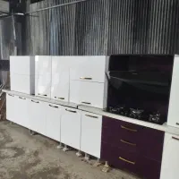 فروش کابینت دست دوم هایگلاس ۶مترزمینی۶مترهوای