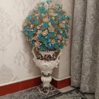 گل‌کریستالی|گل مصنوعی|فشاپویه, |دیوار