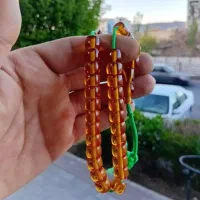 تسبیح کهربا سندلوس دوپوست و میخدوز|کلکسیون و سرگرمی|تبریز, |دیوار