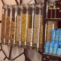 شیشه آجیل دیواری