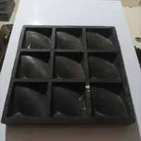 تعدادی قالب سنگ مصنوعی نما داخل همه نو  و درحد نو