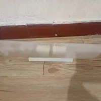 دیواره لاله طلایی با آویز کریستال در حد نو|لوستر و چراغ آویز|مشهد, کلاهدوز|دیوار