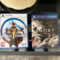 بازی ghost of tsushima و mortal kombat 1