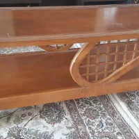 میز جلو مبلی عسلی رنگ