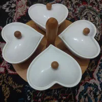 اردور خوری چهار خانه با پایه چوبی
