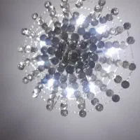 لوستر کریستالی|لوستر و چراغ آویز|قیامدشت - خاورشهر, |دیوار