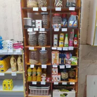 قفسه فروشگاهی چوبی