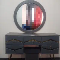 تخت و دراور و پاتختی همراه تشک|تخت و سرویس خواب|پردیس, فاز ۸|دیوار