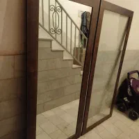 آیینه قدی بلند و شیشه|آینه|یزد, |دیوار