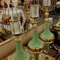 ست شمعدان ترکیبی باکارات رو میزی جهیزیه|صنایع دستی و سایر لوازم تزئینی|تبریز, |دیوار