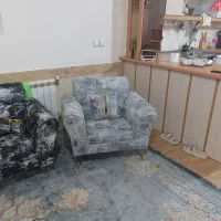 مبل هشت نفره راحتی|مبلمان خانگی و میز عسلی|شاهین‌شهر, ۹ دی|دیوار