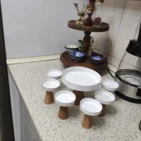 هفت سین ترکیب چوب و فلز مناسب جهیزیه