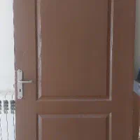 درب چوبی اتاق خواب  از بیرون راست باز شو