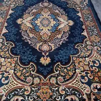 دوتخته فرش ۹متر ۷۰۰ اصل جنس تمام نخ