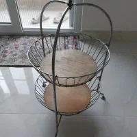 جای زمینی پیاز استیل دوطبقه|آبچکان و نظمدهنده ظروف|صومعهسرا, |دیوار