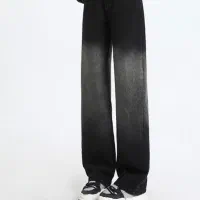 شلوار جین نیم بگ زنانه ، واراداتی اصل|لباس|قائم‌شهر, |دیوار