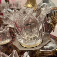 فروش دو عدد لوستر برنج ابکاری شده|لوستر و چراغ آویز|تهران, بنیهاشم|دیوار