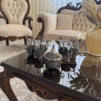 ست چای خوری پیوتر|ظروف سرو و پذیرایی|قم, نخودی|دیوار