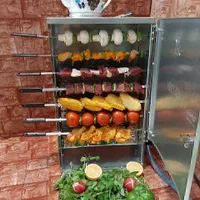 کباب پز دادلیسان موتوردار گردان خودکار /۱۴سیخ