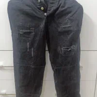 شلوار مام استایل مشکی