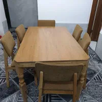میز ناهارخوری ۶ نفره جنس با کیفیت قیمت بسیار مناسب|میز و صندلی غذاخوری|جنت, |دیوار