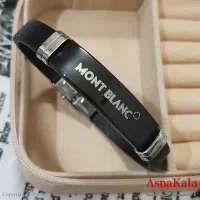 دستبند چرم استیل مناسب روز مرد