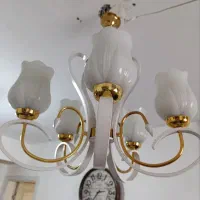 لوستر ۵ شاخه سالم سالم