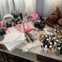 وسایل کاشت ناخن|آرایشی، بهداشتی، درمانی|رامسر, |دیوار