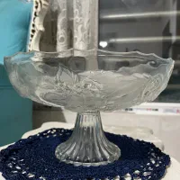 ظرف میوه خوری بزرگ شیشه ای