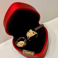 انگشترهای طلاروس طرح لیلیوم کپی طلا|بدلیجات|مشهد, احمدآباد|دیوار