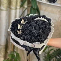 گل روبانی  گل ربانی باکس گل روبانی هدیه خاص