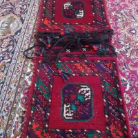 خورجین دستباف|گلیم، جاجیم، گبه|قوچان, |دیوار